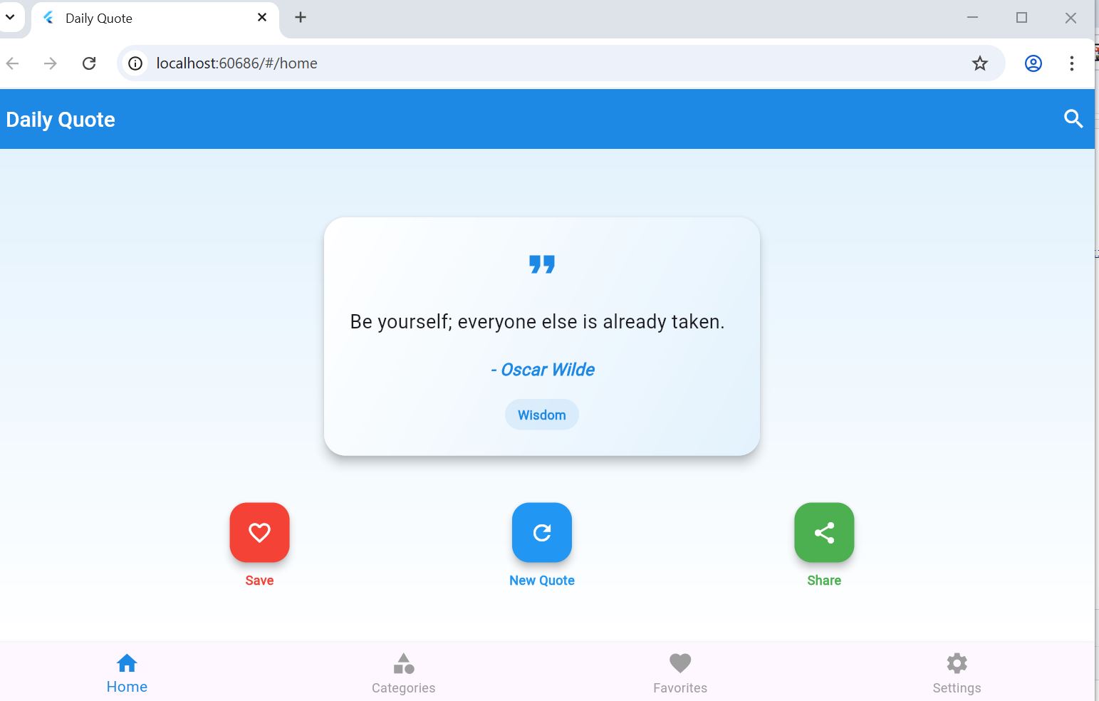 Daily Quote App Hero Banner