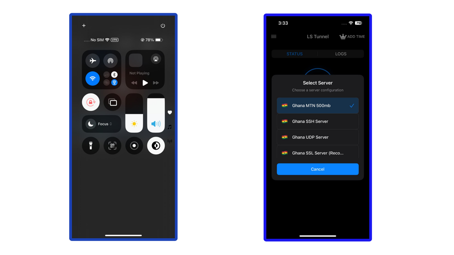 Kumasi VPN Screenshot 2