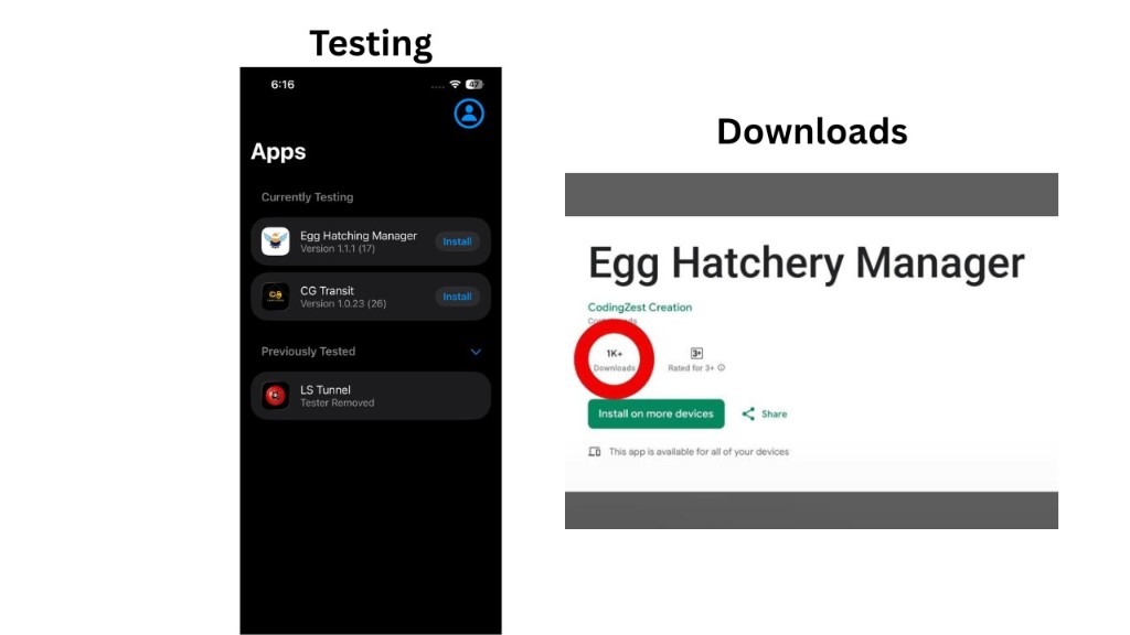 Egg Hatchery Manager — daily monitoring, hatching plan, and light and dark mode